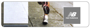 New Balance® | running on sidewalk